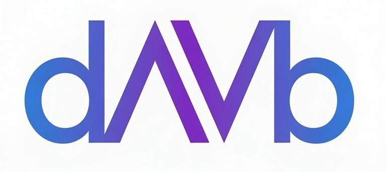 dAVb light wordmark