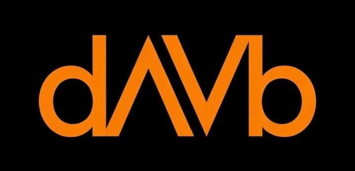 dAVb dark wordmark